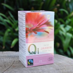 Qi Organic Green Tea, Jasmine