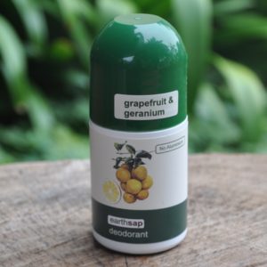 Roll-on Deodorant, Grapefruit & Geranium (Earth Sap)