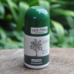Roll-on Deodorant, Tea Tree & Lemon (Earth Sap)