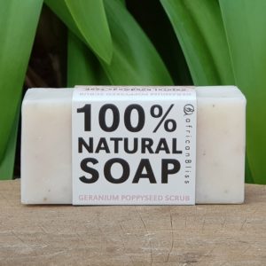 Geranium Poppyseed Scrub Soap (African Bliss)