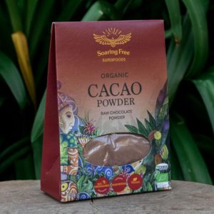 Raw Organic Cacao Powder (Soaring Free Superfoods)