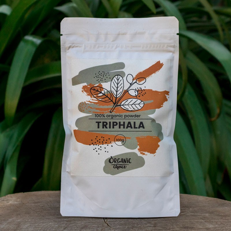 Pure Organic Triphala Powder, 100g | Organic Choice