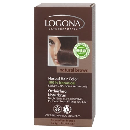 100% Herbal Hair Colours, powder (Logona)