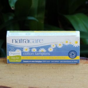 Organic Cotton Tampons, Regular (20) (Natracare)