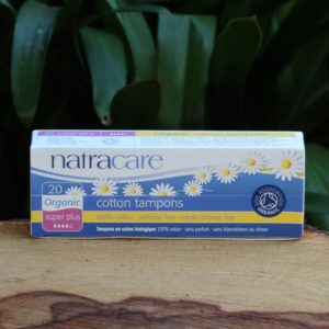 Organic Cotton Tampons, Super Plus (20) (Natracare)