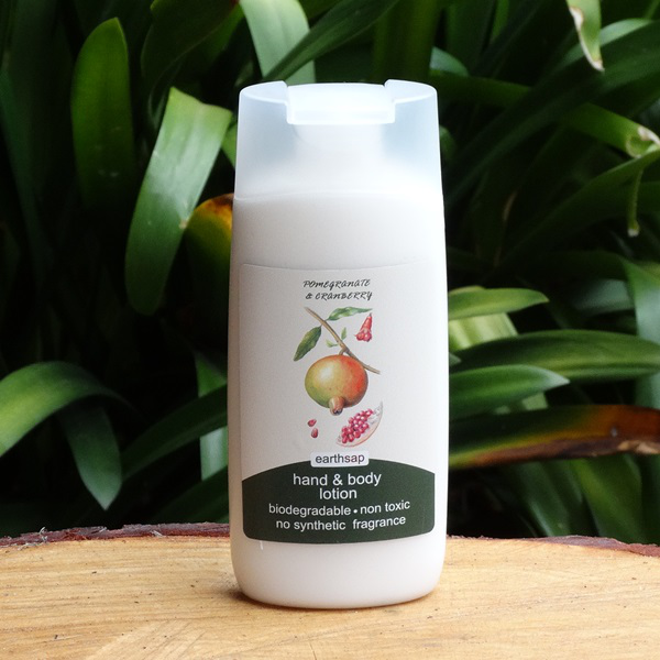 Hand & Body Lotion, Pomegranate & Cranberry (Earth Sap)