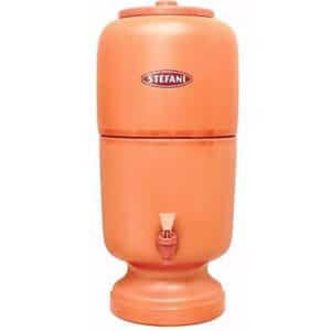 Stéfani Ceramic Water Purifier, 4 litre (Stéfani Terracotta)