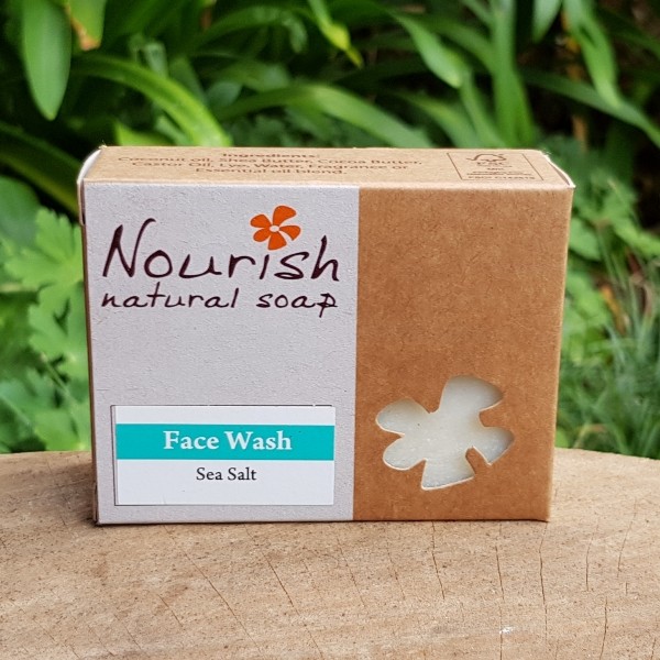 Face Wash Soap Bar with Sea Salt (Nourish)