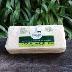 Farm Fresh Butter, 250g, Unsalted (Mooberry Farms)