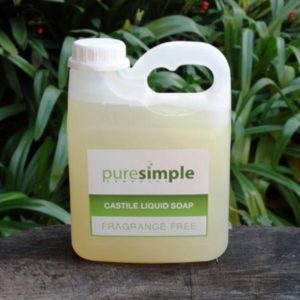 Castile Liquid Soap, Fragrance free (Pure Simple)