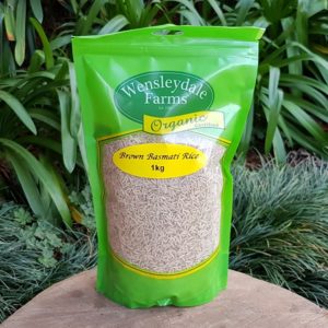 Organic Brown Basmati Rice, 1kg (Wensleydale Farms)