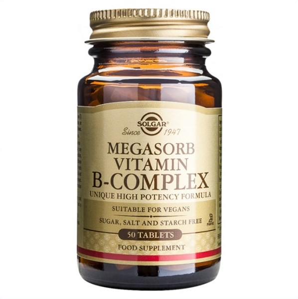 Megasorb Vitamin B-Complex 50 (Solgar)