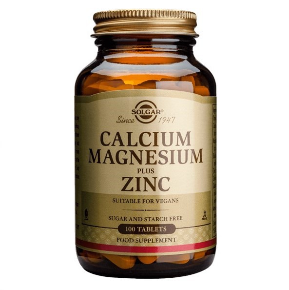 Calcium & Magnesium with Zinc (Solgar)