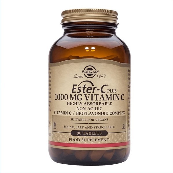 Ester-C Plus Vitamin C, 1000mg, 30 capsules (Solgar)