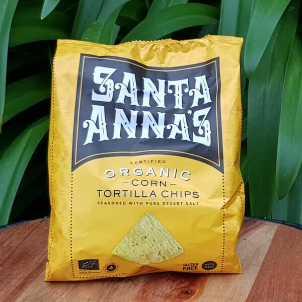 Organic Corn Tortilla Chips, 80g