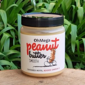 OhMega Peanut butter, 1kg (Crede Natural Oils)