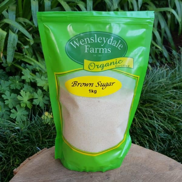 Organic Brown Sugar, 1kg (Wensleydale Farms)