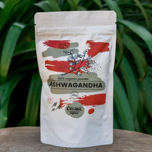 Organic Ashwagandha Powder, 100g (Organic Choice)