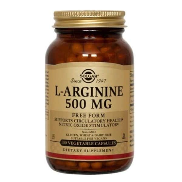 L-Arginine 500mg (Solgar)