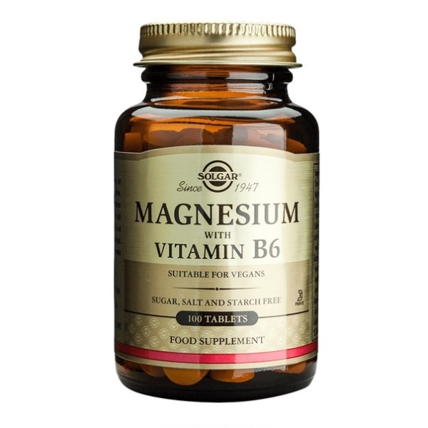 Magnesium with Vitamin B6 (Solgar)