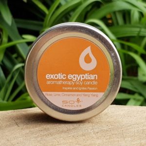 Soy Candle Travel Tin - Exotic Egyptian (In Time Promotions)