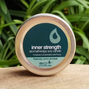 Soy Candle Travel Tin - Inner Strength (In Time Promotions)