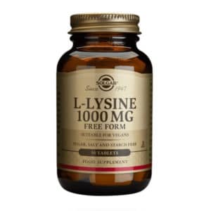 L-Lysine, 1000mg (Solgar)