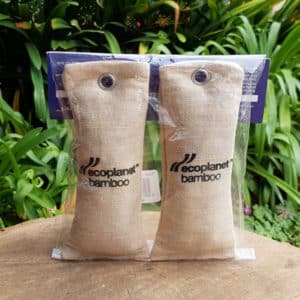 Bamboo Charcoal Air Purifying Bags, Small x 2 (EcoPlanet Bamboo)