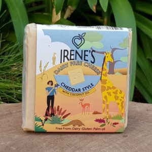 Dairy Free Cheese, Cheddar Style, 200g (Irene's Gourmet)