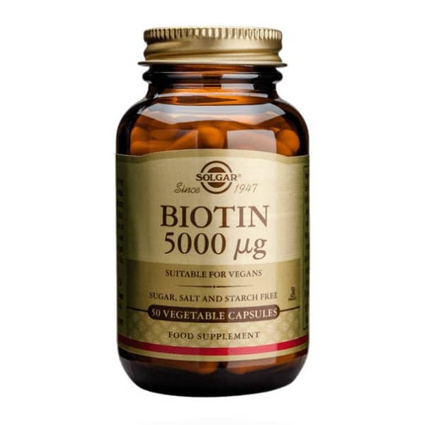 Biotin, 5000 ug (Solgar)