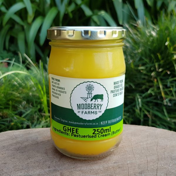 Grass-fed Ghee Butter, 250ml (Mooberry Farms)
