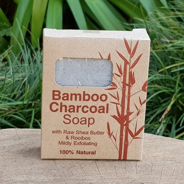 Bamboo Charcoal Soap, Shea Butter & Rooibos (EcoPlanet Bamboo)