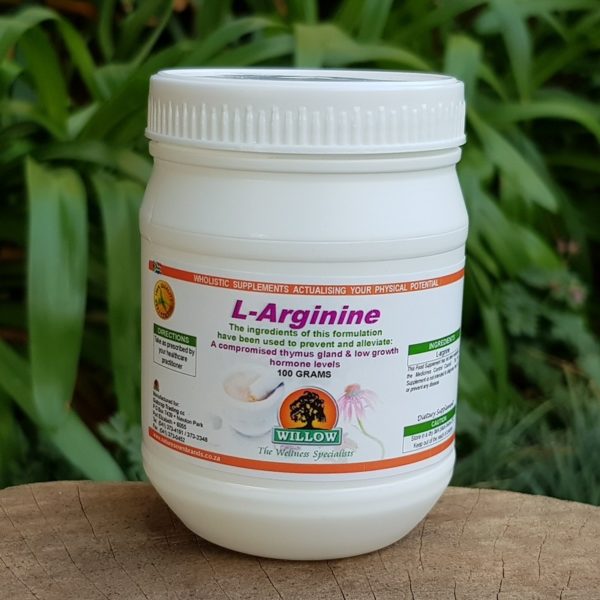 L-Arginine Powder, 100g (Willow)