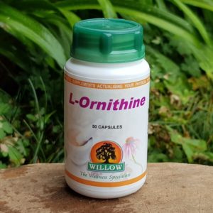 L-Ornithine, 50 capsules (Willow)