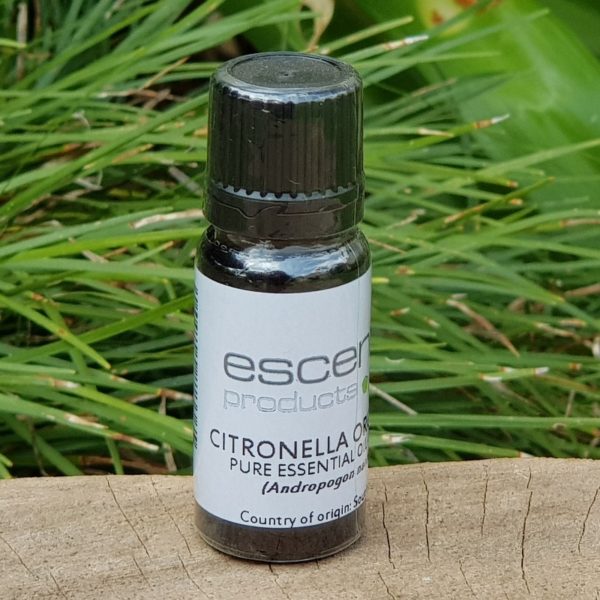 Organic Citronella Essential oil, 11ml (Escentia)