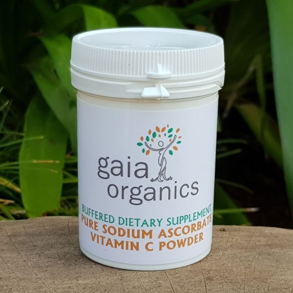Pure Sodium Ascorbate Vitamin C Powder (Gaia Organics)