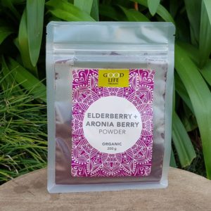 Elderberry & Aronia Berry Powder, 200g (Good Life Organic)