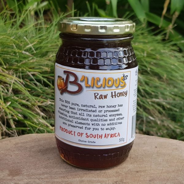 Raw Honey, Acacia, 500g (B'Licious)