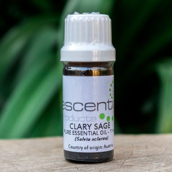 Clary Sage Essential Oil, 11ml (Escentia)