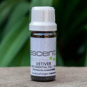 Vetiver Essential Oil, 11ml (Escentia)