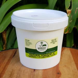 Mooberry Farms Natural Yoghurt, 1 Litre