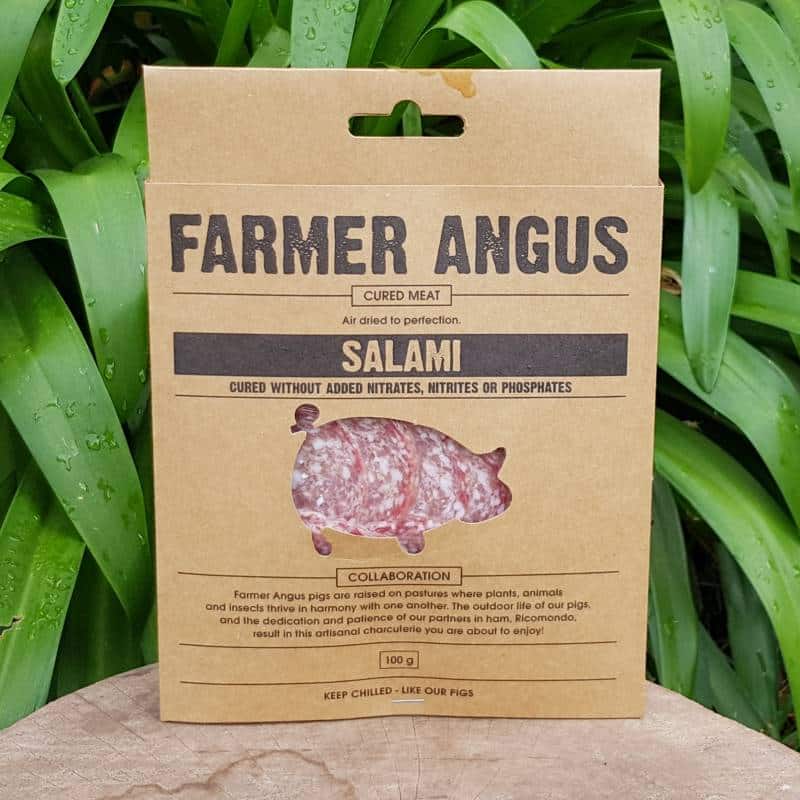 Sliced Salami, 100g (Farmer Angus) | Organic Choice