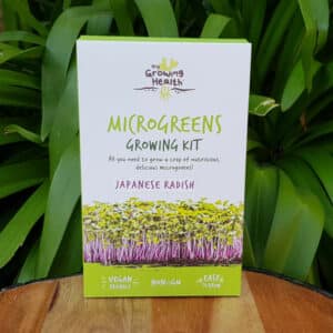 MicroGreens Growing Kit, Japanese Radish