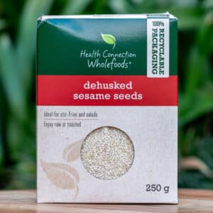 White Sesame Seeds, Dehusked, 250g