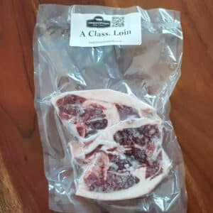 Organic Lamb Loin Chops, 3 pieces