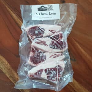 Organic Lamb Loin Chops, 4 pieces