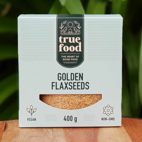 Truefood Golden Flax Seeds, 400g