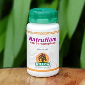 Natruflam with Serrapeptase, 60 capsules