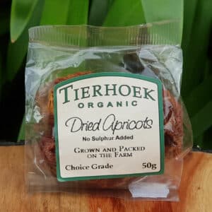 Organic Dried Apricots, 50g